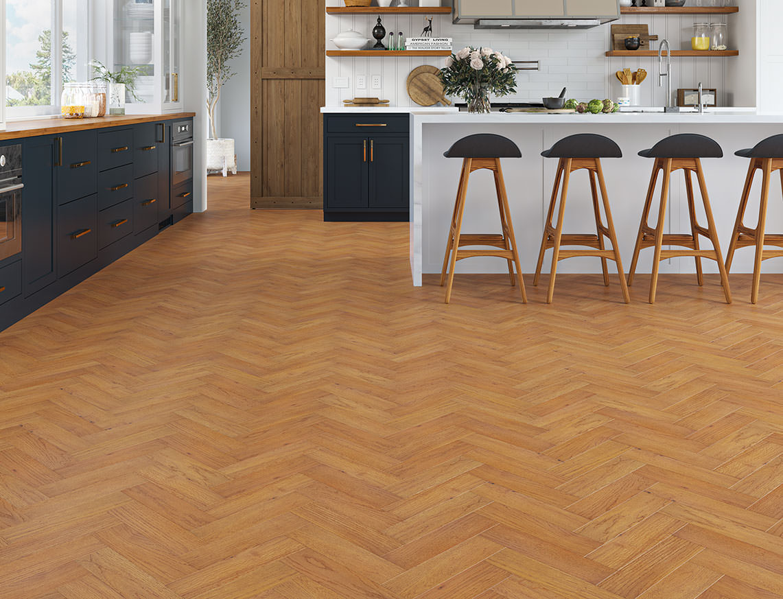Burnham Engineered Herringbone Oak