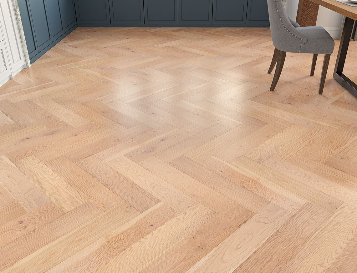 Salcey Engineered Herringbone Oak