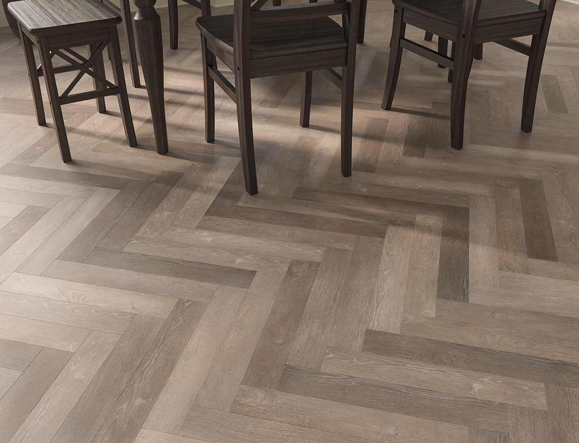 Hamilton 2mm Soft Truffle Oak Herringbone LVT