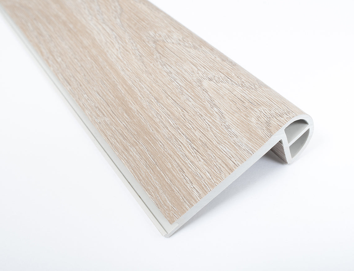 Light Almond SPC Vinyl Stair Nosing