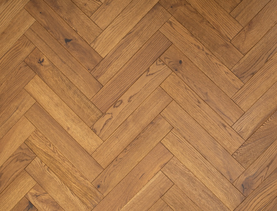 Fitzroy Solid Herringbone Oak