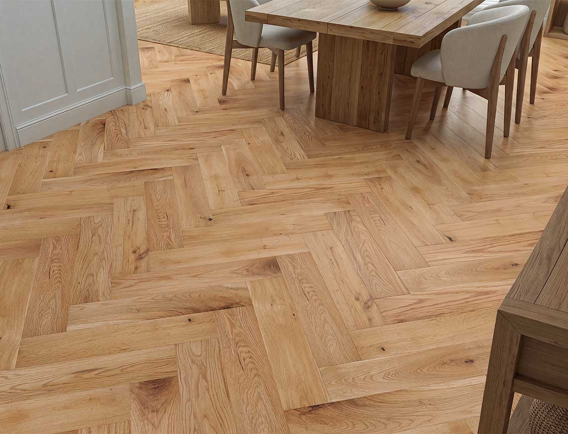 Salisbury Solid Herringbone Oak