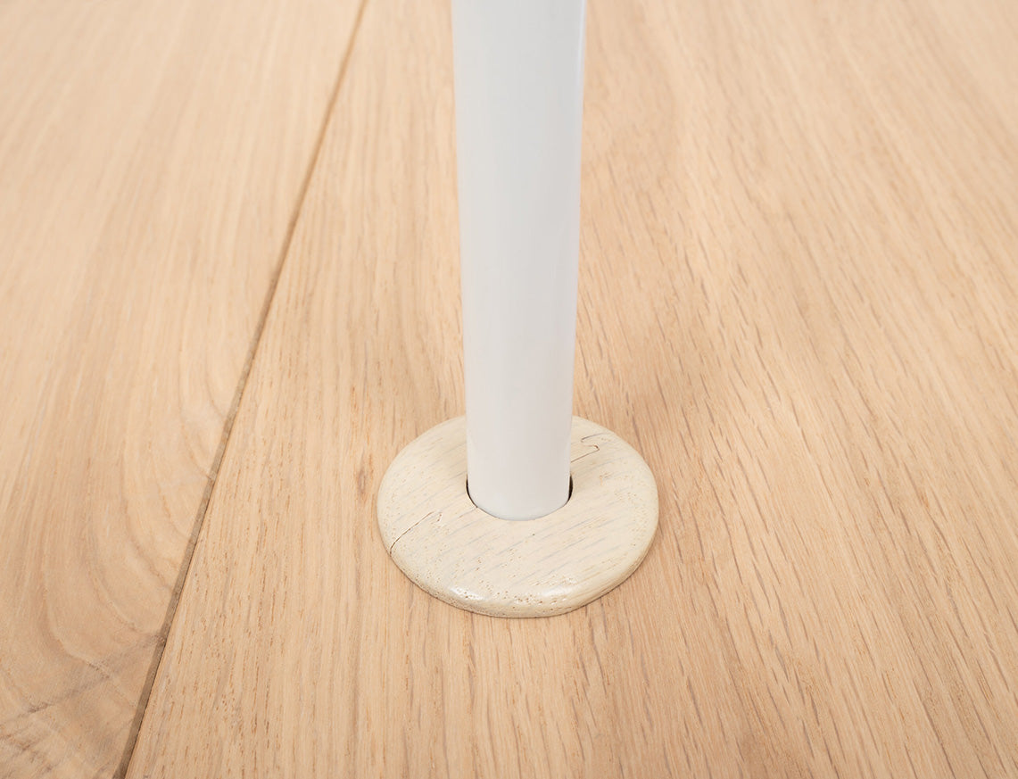 Invisible Oiled Oak Pipe Covers - Set of 2