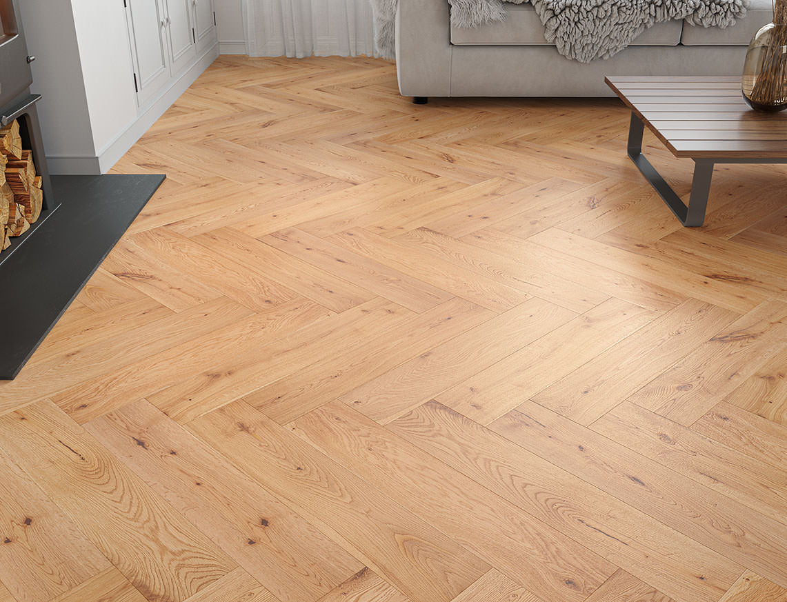 Hatfield Engineered Herringbone Oak