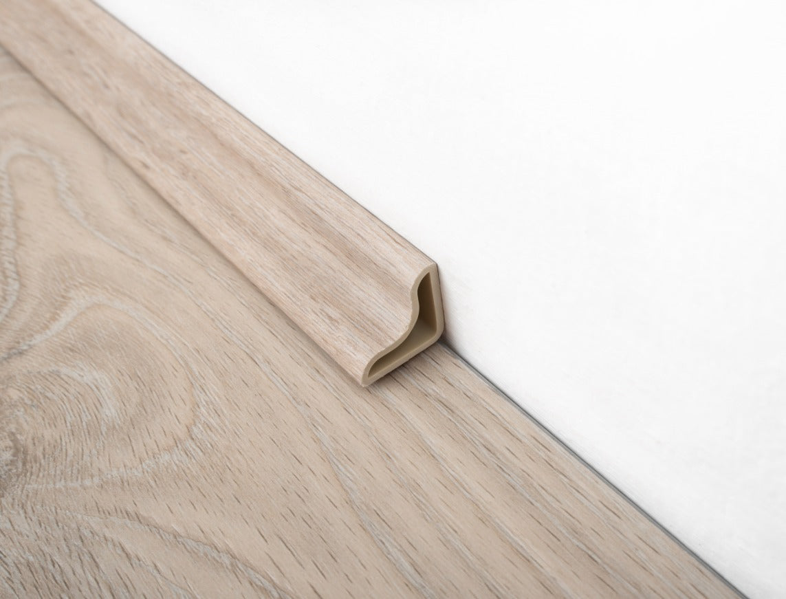 Whitewashed Pine SPC Vinyl Beading