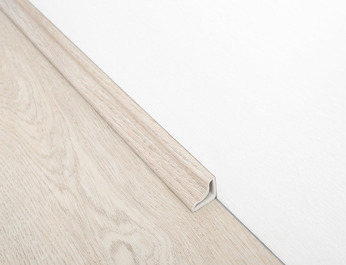Pale Sandgrain Oak SPC Vinyl Beading