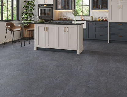 Hamilton 2mm Charcoal Marble Tile LVT