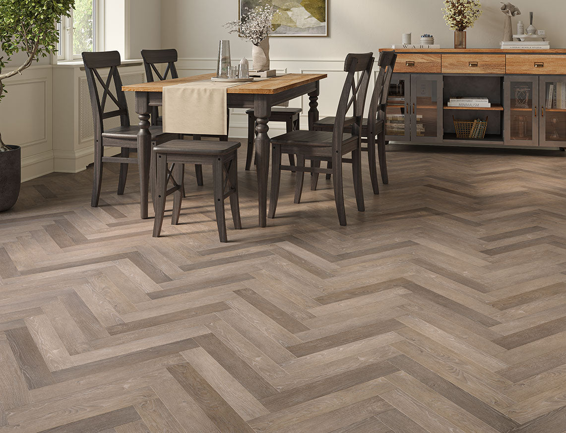 Hamilton 2mm Soft Truffle Oak Herringbone LVT