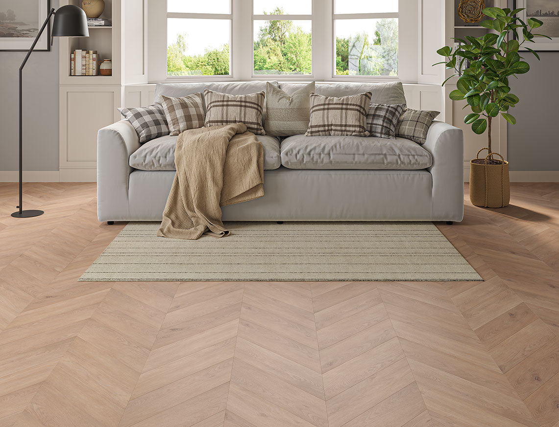 Hamilton Max 3mm Clay Taupe Chevron LVT