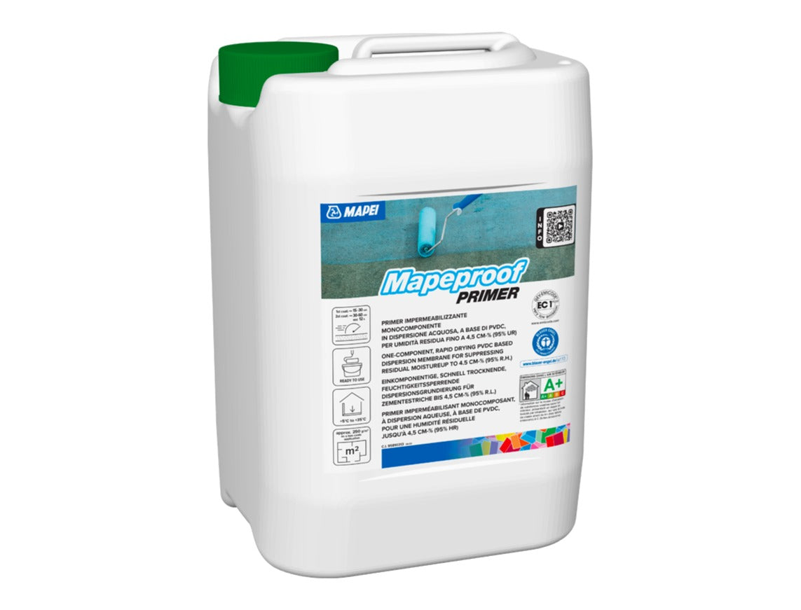 Mapeproof Primer (MVS) (10kg) – Moisture Vapour Suppressant