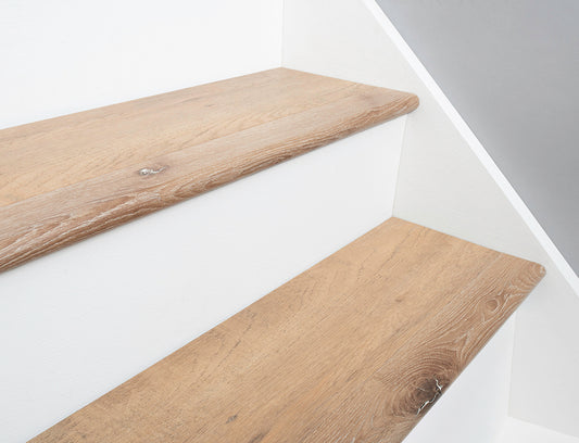 Honeygrain Oak SPC Vinyl Stair Nosing