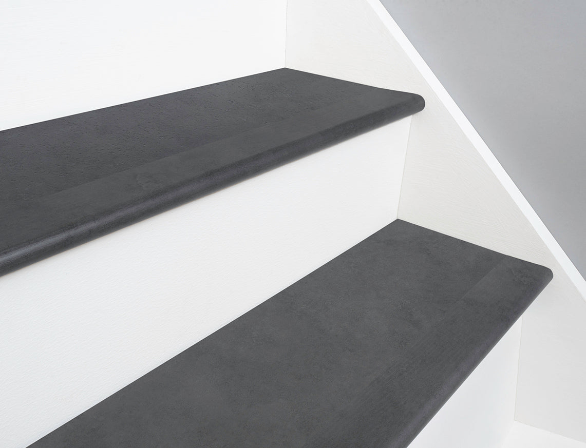 Charcoal Slate SPC Vinyl Stair Nosing