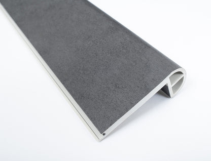 Charcoal Slate SPC Vinyl Stair Nosing