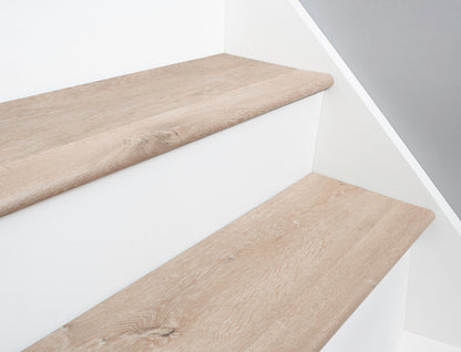 Pale Birch SPC Vinyl Stair Nosing