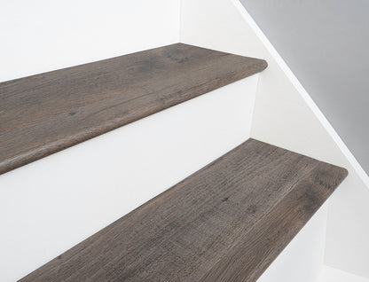 Mocha Oak SPC Vinyl Stair Nosing