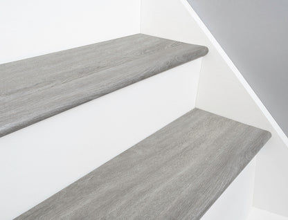 Silver Birch SPC Vinyl Stair Nosing