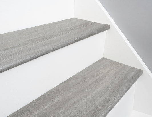 Silver Birch SPC Vinyl Stair Nosing