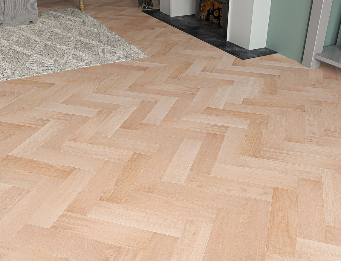 New Engineered Herringbone Oak