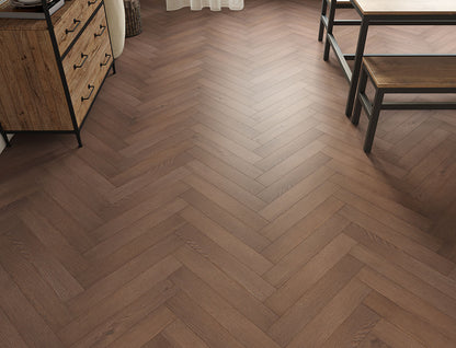 Oakleigh 8mm Herringbone Romsey Laminate