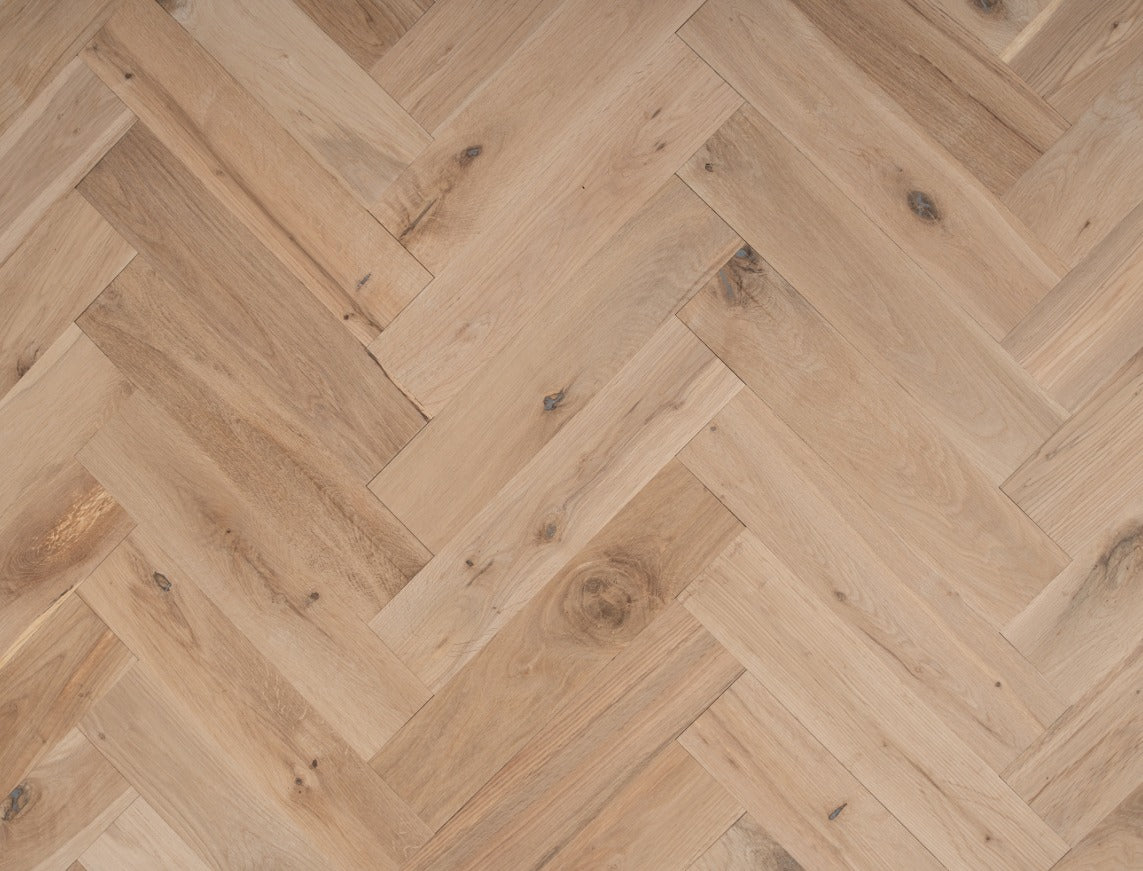Kendal Solid Herringbone Oak 