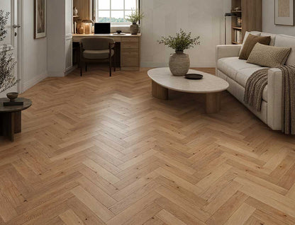 Woburn Solid Herringbone Oak 