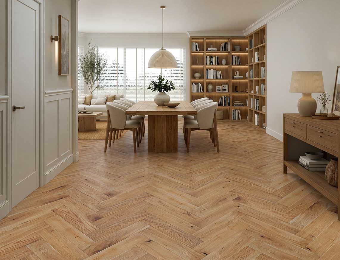 Salisbury Solid Herringbone Oak 