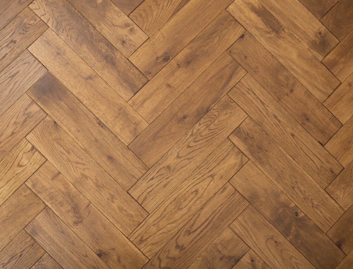 Russell Solid Herringbone Oak 