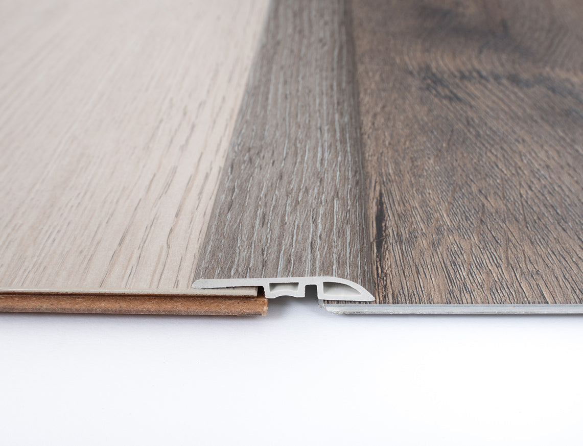 Driftwood Taupe SPC Vinyl Ramp Profile